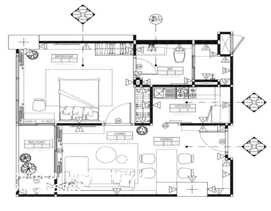 1 Bedroom Bedrooms, ,1 BathroomBathrooms,1 ห้องนอน,ขาย,9098